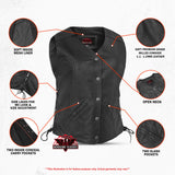 Women's Premium Classy Longer Body 3/4 Vest