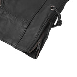 Women's Vest with Grommet and Lacing Accents