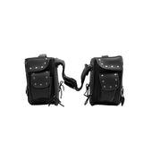 Two Strap Saddle Bag w/ Studs