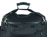 Renegade Classics Black Heavy Duty Textile Motorcycle Pet Carrier Si