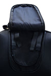 Renegade Classics Black Heavy Duty Textile Motorcycle Pet Carrier Si