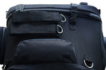 Renegade Classics Black Heavy Duty Textile Motorcycle Pet Carrier Si