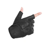 Women's Tough Deer Skin Fingerless Glove
