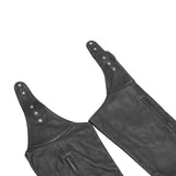 Unisex Adjustable Side Snap Beltless Chap