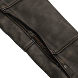 Unisex Four Pockets Insulated Chaps with Stretchable Inner Thigh