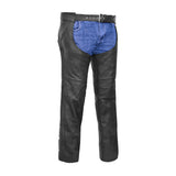 Tall Classic Leather Chaps with Jeans Pockets