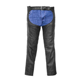 Tall Classic Leather Chaps with Jeans Pockets