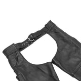 Tall Classic Leather Chaps with Jeans Pockets