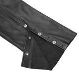 Tall Classic Leather Chaps with Jeans Pockets