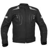 Blackwing Mens Textile Motorcycle Jacket - Black
