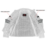 Blackwing Mens Textile Motorcycle Jacket - Black