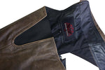 Women's Stylish Lightweight Hip Set Chaps- Two Tone