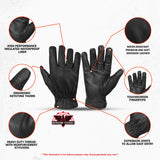 Deerskin Waterproof Thermal Lined Glove