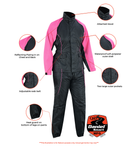 Women's Rain Suit (Hot Pink)