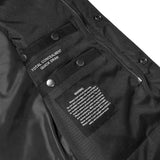 Canvas Material Single Back Panel Concealment Vest W/Leather Tr