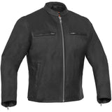 Men's Black Sporty Cruiser Jacket with Removable hood