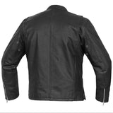 Men's Black Sporty Cruiser Jacket with Removable hood