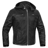 Men's Black Sporty Cruiser Leather Jacket