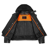 Men's Black Sporty Cruiser Leather Jacket
