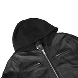Men's Black Sporty Cruiser Leather Jacket