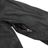 Men's Black Scooter Leather Jacket