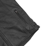 Men's Black Scooter Leather Jacket