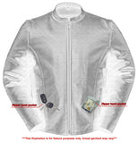 Men's Classic Black Scooter Leather Jacket