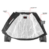 Men's High-Vis Performance Mesh Jacket – Protective & Stylish