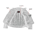Mens Performance Mesh Motorcycle Jacket – Black