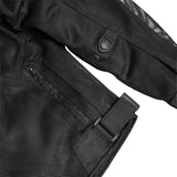 Mens Performance Mesh Motorcycle Jacket – Black
