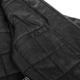 Men's Black Drum Dyed New Zealand Lambskin Jacket