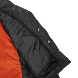 Black Speed Men's Motorcycle Leather Jacket  – Smart Access Pocket
