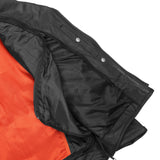 Black Speed Men's Motorcycle Leather Jacket  – Smart Access Pocket