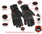 Women's Cruiser Glove  (Black/Pink)