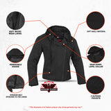 Windy Women's Textile  Motorcycle Jacket