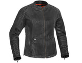 Women's Stylish Jacket with Grommet and Lacing Accents