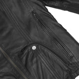 Women's Stylish Jacket with Grommet and Lacing Accents