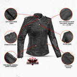 Women's Updated Biker Style Jacket