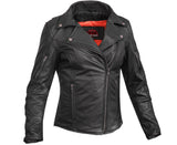 Women's Modern Longer Beltless Biker Jacket