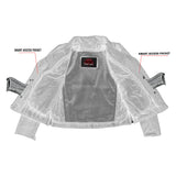 Women's Modern Longer Beltless Biker Jacket