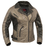 Fusion Flow Women's  Leather Motorcycle Jacket