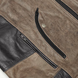 Fusion Flow Women's  Leather Motorcycle Jacket