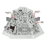 Men's Modern Utility Style Canvas Vest