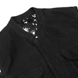 Men's Modern Utility Style Canvas Vest