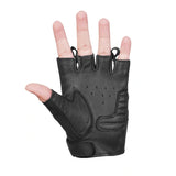 Reflective Skull Fingerless Glove