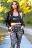 Bandana Print High-Waisted Black Ultra Premium Leggings
