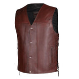 Denver - Mens Premium Leather Vest