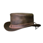 Desparado - Mens Premium Leather Top Hat