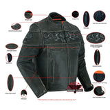 Men's Exposed Motorcycle Jacket