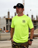 "Hard Work / Relentless Pursuit" Light-weight Performance Tee